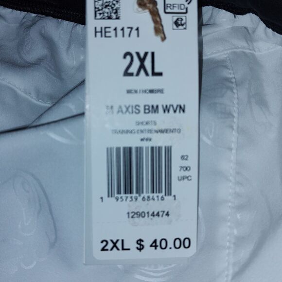 Adidas  Men's   Axis Big Mood Woven Shorts  Sz XXL  NWT - Picture 4 of 6